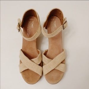 Toms Women’s Strappy Wedge SiennaSandals